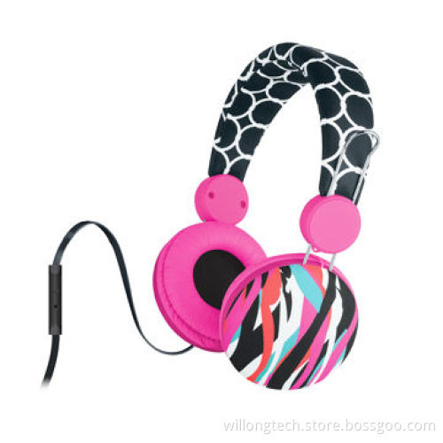 New Design Stereo Headphone with Volume Control